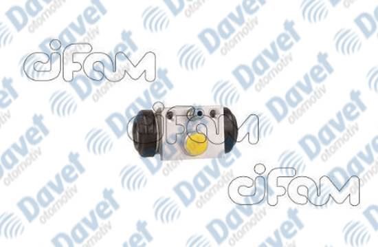 CIFAM 1011096 Fren Silindiri Arka Symbol Ii 1.5dci 08=> Twingo Ii 07-14 Aluminyum